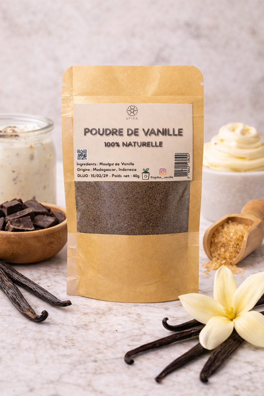 Poudre de Vanille Bourbon